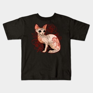 Tatted Sphinx Kids T-Shirt